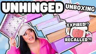 Absolutely UNHINGED Unboxing | RECALLED 5 Year Old Makeup!?