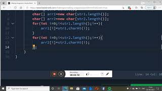 Making Anagrams - Hackerrank || java programming language || Solution of hackerrank problems