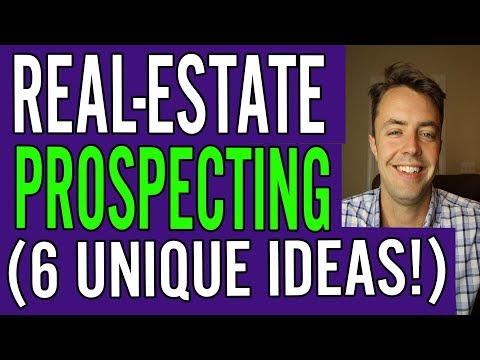 Real-Estate Agent Prospecting (6 Ideas NOBODY Uses) Real-Estate Agent Prospecting (6 Ideas NOBODY Uses)