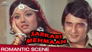 Vinod Khanna,Jasmin Romantic Scene Sarkari Mehmaan सरकारी मेहमान 1979,Hindi Crime Drama Movie