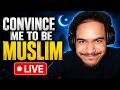 MUSLIMS MAKE THEIR BEST ATTEMPT TO CONVERT ME AND FAILED (LIVE DEBATES)
