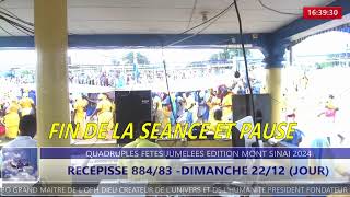 CELEBRATION DES QUADRUPLES FETES JUMELEES.  RECEPISSE  884/83 EDITION MONT SINAI 2024