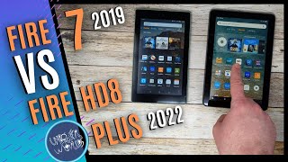 2019 Amazon Fire 7 Tablet VS 2022 Fire HD8 Plus!