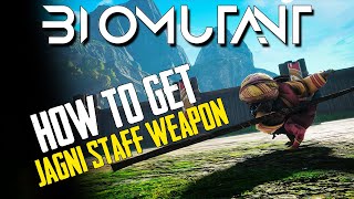 BIOMUTANT | How to get Jagni Staff / Spear Weapon