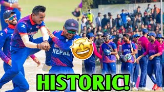 HISTORIC Moment for NEPAL 😱🔥| Nepal T20 World Cup 2024 Qualification News Facts