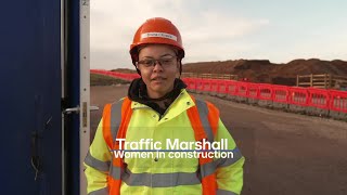 Women in construction – Traffic Marshall