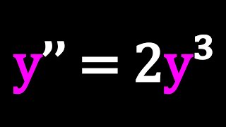 A Deceivingly Difficult Differential Equation