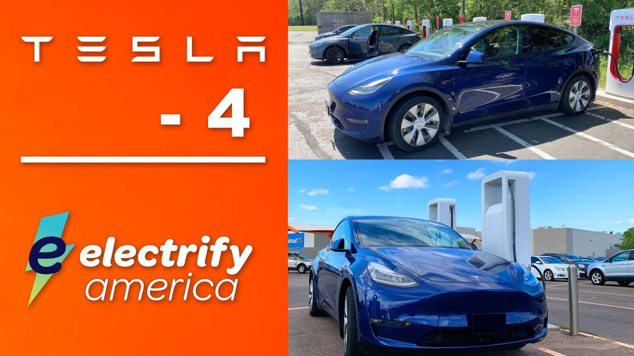 Tesla Superchargers VS Electrify America - CCS Network Growth - YouTube