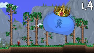 Terraria 1.4 Master Mode - King Slime \u0026 Exclusive Royal Delight Item!