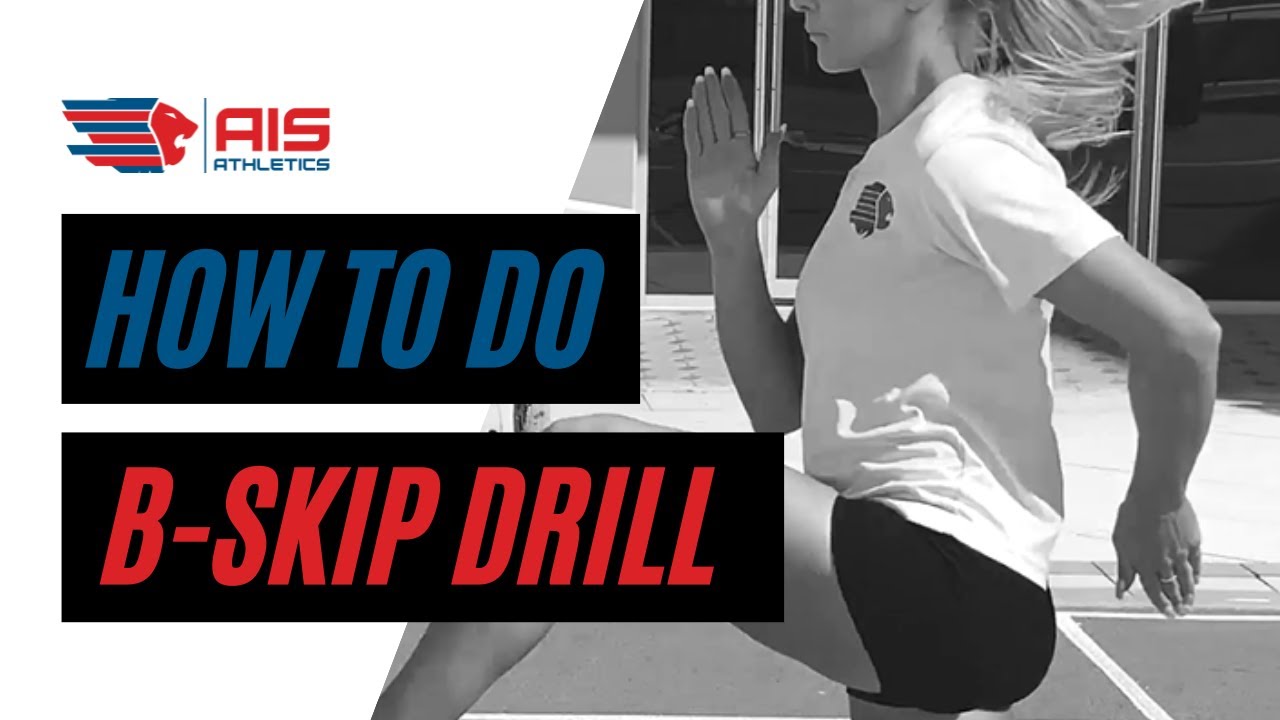 How To B Skip Running Drill | Annabelle Lewis #howtorun #runningworkout #trackandfield - YouTube