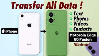 How to Transfer All Data from OLD iPhone to NEW Motorola Moto Phone!