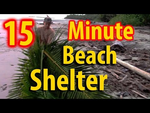 How To Make A Beach Hut Shelter In Less Than 20 Minutes How To Make A Beach Hut Shelter In Less Than 20 Minutes