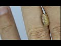 golden sapphire concave cut 2.64 carats