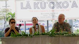 Lā Kūʻokoʻa 2018 - ʻŌlelo Hawaiʻi Panel