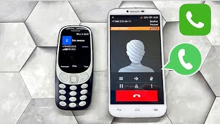 Incoming + Outgoing Calls Updated NEW Nokia 3310 \u0026 Alcatel One Touch