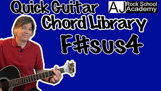 Guitar Skills Quick F#sus4 #Shorts