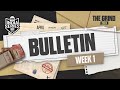 BGIS 2024 | BULLETIN - WEEK 01 | THE GRIND