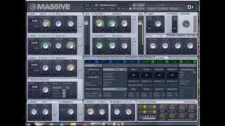 Skrillex scary monsters and nice sprites talking bassline tutorial NI Massive.