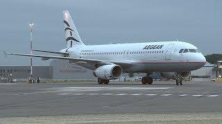 Aegean Airbus A320, Antwerp Airport