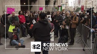CUNY students hold pro-Palestinian rally