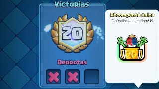 ¡GANO EL DESAFÍO DE 20 VICTORIAS 2024 CLASH ROYALE! 🏆