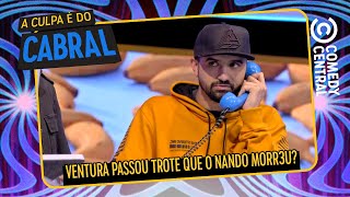 Thiago Ventura passou um trote SUPER PESADO 😱 | A Culpa É Do Cabral no Comedy Central