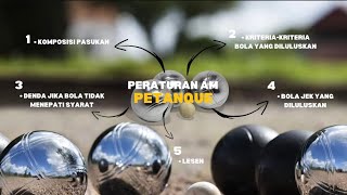 PERATURAN-PERATURAN AM PETANQUE (GROUP 1)