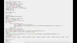 MySQL - Generate Random Dataset (for SQL learners)