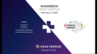 UX Greece welcomes Kara Pernice