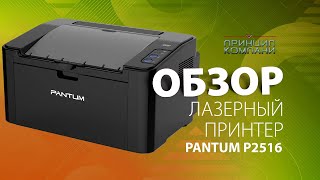 Обзор лазерный принтер Pantum P2516