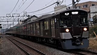 西武池袋線2000系2069F各駅停車西武球場前行き秋津駅到着