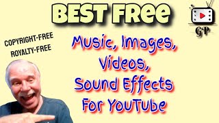 👀Really Free Copyright-Free Royalty-Free Images, Music, Video,  Sound Effects For Your YouTube Video