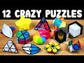 UNBOXING 12 CRAZY PUZZLES 😱