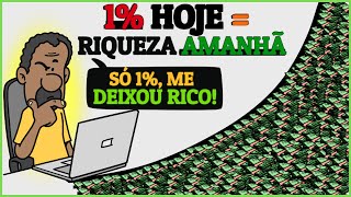 A Regra do 1%: O Segredo para Construir Riqueza Mesmo Ganhando Pouco