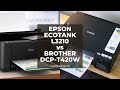 Perbandingan Epson EcoTank L3210 vs Brother DCP T420W | Specs Comparison Epson L3210 & Brother T420W