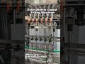 automatic glass bottle liquid filling machine