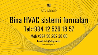 Bina HVAC sistemi formaları