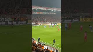 Bundesliga. Union Berlin - Hertha BSC. Letzte Derby Tor vor Zuschauern an der Alten Försterei...