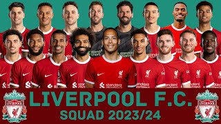 LIVERPOOL F.C. Squad Season 2023/24 | Liverpool FC | FootWorld