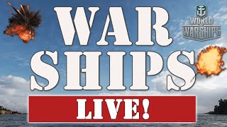 World of WARSHIPS 🔥 Live! 1-6-25 | Twitch GIVEAWAYS! | Community Contributor | Aero \u0026 Space News!