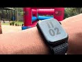 apple watch series 9 nike edition unboxing spigen thin fit case