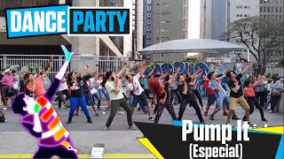 [Just Dance 3] Pump It - Gameplay Especial (Staffs Dance Party + Dancers de SP)