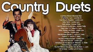 Conway Twitty, Loretta Lynn Greatest Hits - Best Classic Country Great Duets Male and Female Singers