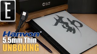 Hanvon N10 5.5mm Thin e-Note ENGLISH OS | Unboxing