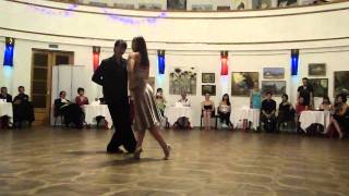 Slava Ivanov and Olya Leonova. Tango. Kiev Tango Festival. September 2010