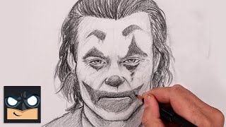 How To Draw The Joker | Sketch Tutorial