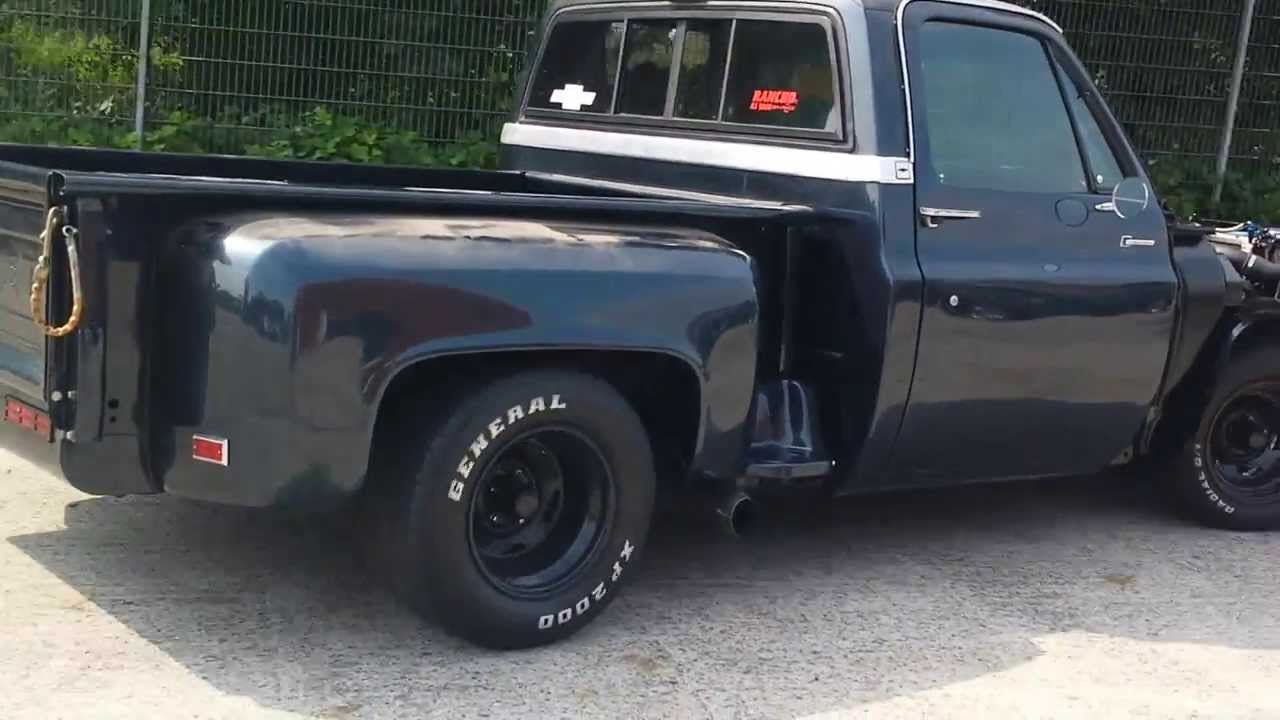 1983 C10 Stepside Silverado Procharged Youtube