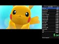 Pokémon Let's Go, Pikachu! - Any% NMS Speedrun in 3:04:42