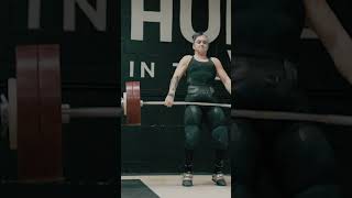 Mattie Rogers 1 Clean + 2 Split Jerk's 140KG (308lbs) #fitness #gym #olympics