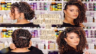 3 EFFORTLESS CURLY HAIRSTYLES FOR ANY SPECIAL OCCASIONS